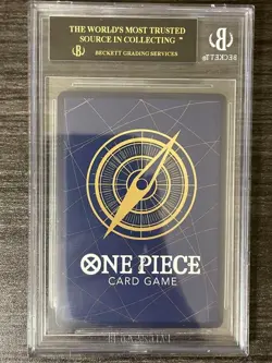 Rebecca OP05-091 One Piece Card BGS10 Black Label SR SP Japanese - Image 2
