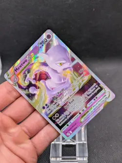 Pokemon Mewtwo VSTAR Holo Ultra Rare TCG Card 031/078 Pokemon Go NM - Image 2