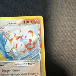 Kingdra (Delta Species) 10/110 Holon Phantoms Reverse Holo LP Pokemon Card - Image 4