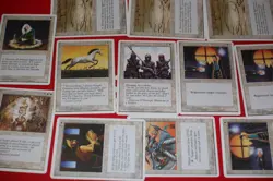 MTG 12x 4th edition white magic card lot LP - Image 1
