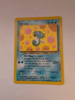 Horsea 62/111 Neo Genesis Pokemon Card NM Vintage - Image 1