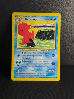 Octillery 34/64 Neo Revelation Pokemon Trading Card TCG WOTC Vintage - Image 1