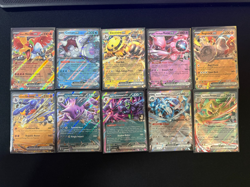 2025 Pokemon Destined Rivals EX Double Rare 10 Card Lot - Image 1