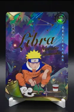 Naruto, Sasuke, Sakura, & Kakashi Naruto Kayou MR-063 - MR-066 Trading Cards - Image 2