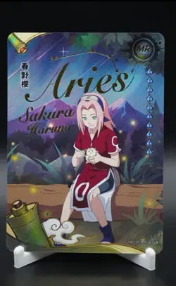 Naruto, Sasuke, Sakura, & Kakashi Naruto Kayou MR-063 - MR-066 Trading Cards - Image 4