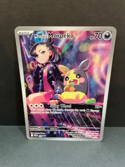 Marnie’s Morpeko 206 Sv: Scarlet & Violet Promo Cards Holo - Image 1