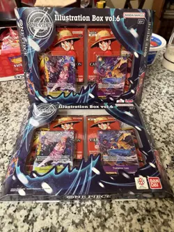 One Piece Card Game Illustration Box Vol. 6 (IB-06) Lot Of 2 - Image 1