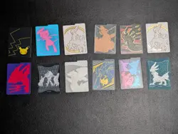 x10 Pokemon ETB Card Divider Lot NO DUPES SM SWSH Mew Pikachu Eevee Arceus Girat - Image 2