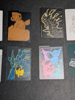 x10 Pokemon ETB Card Divider Lot NO DUPES SM SWSH Mew Pikachu Eevee Arceus Girat - Image 4