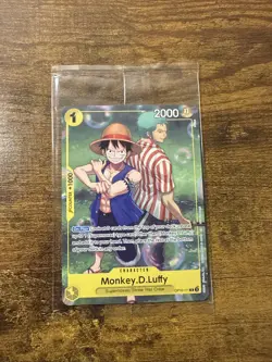 One Piece CCG Monkey.D.Luffy OP10-111 Rare Promo Card Factory Sealed NM - Image 1