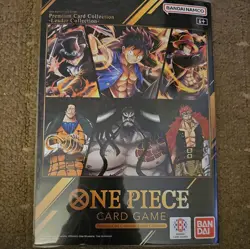 Premium Card Leader Collection Sealed Promo English Cards One Piece TCG - Image 1