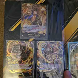 Premium Card Leader Collection Sealed Promo English Cards One Piece TCG - Image 2