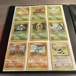 Pokemon TCG 34-Card Lot 1999 Base Set Vintage WOTC No Duplicates LP/NM MP - Image 2