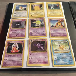 Pokemon TCG 34-Card Lot 1999 Base Set Vintage WOTC No Duplicates LP/NM MP - Image 3