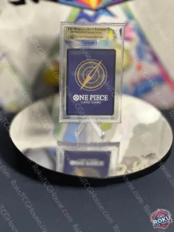 One Piece Card Game Crocodile SR Romance Dawn English Graded Beckett 9.5 Grading - Image 2