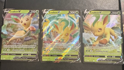 Pokemon TCG Leafeon promo Card Lot Of 3 - Image 1