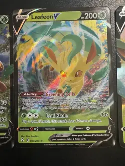 Pokemon TCG Leafeon promo Card Lot Of 3 - Image 3