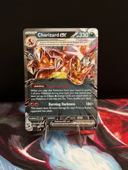 Charizard ex 196 Sv: Scarlet & Violet Promo Cards Holo NM - Image 1