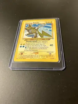 Pokemon TCG Shining Raichu Neo Destiny Holo Card 111/105 Secret Rare - Image 4
