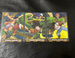 PREORDER Dragon Ball x One Piece Jump Magazine 40th Anniversary Cards Goku Luffy - Image 1