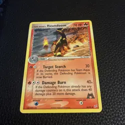 Pokemon Card - Team Magma's Houndoom Team Magma vs Team Aqua 34/95 Non Holo NM- - Image 4