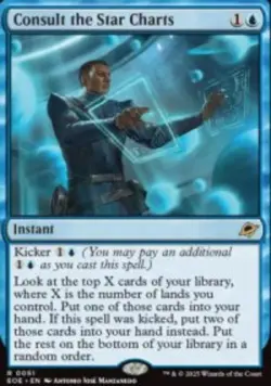 Consult the Star Charts Edge of Eternities EOE 51 MTG Regular NM - Image 1