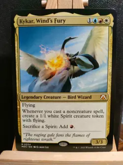 Kykar, Wind's Fury - Commander March of the Machine - Mythic - NM (see pics) MTG - Image 1
