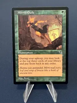 MTG - Magic The Gathering - Mirri’s Guile - Tempest - NP/NM! - Image 1