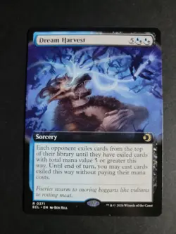 Dream Harvest (Extended Art) Rare MTG Lorwyn Eclipsed - Image 1