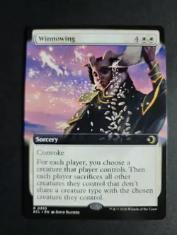 Winnowing (Extended Art) Rare MTG Lorwyn Eclipsed - Image 1