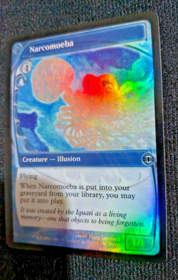 Narcomoeba - Future Sight Foil - MTG - Rare - 54/180 - Matt Stewart - Image 2