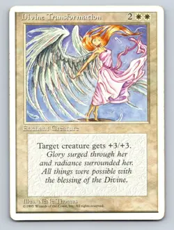 MTG Divine Transformation Regular NM - Image 1