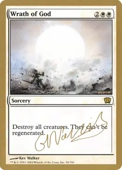 Wrath of God (#gn58) World Championship Decks 2004 HP MTG - Image 1