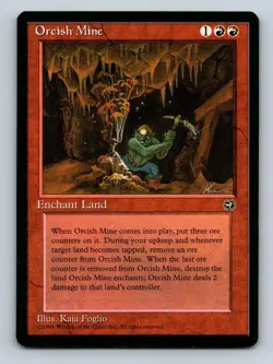 MTG Orcish Mine Regular NM - Image 1