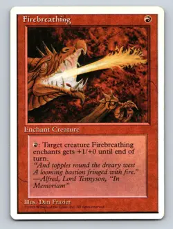 MTG Firebreathing Regular NM - Image 1