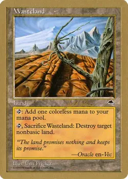 Wasteland (#js330) World Championship Decks 1999 MP MTG - Image 1
