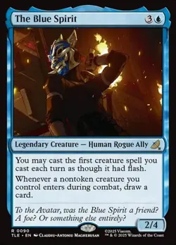 1x The Blue Spirit NM Eng MTG - Avatar The Last Airbender - Image 1