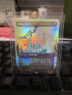 Risen Reef (Borderless Foil) Mythic MTG Special Guest Lorwyn Eclipsed - Image 1