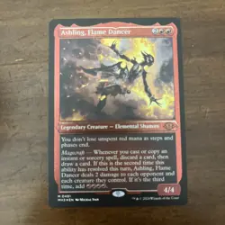 1x Ashling Flame Dancer Foil Etched NM - MH3 MTG Magic Firebending EDH x1 - Image 1