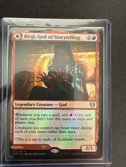 Birgi, God of Storytelling Kaldheim Foil - Image 1