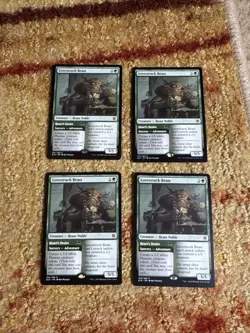 (x4) Lovestruck Beast 165/269 Rare Throne of Eldraine MTG Magic The Gathering - Image 1