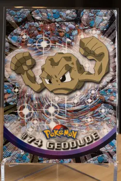 Geodude 74 Topps Regular Vintage Pokemon Card NM - Image 1