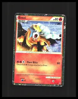 Entei Pokemon Black Star Promo HGSS20 HOLO RARE LP A - Image 1
