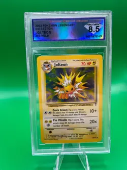 Pokemon TCG, Jolteon, Legendary Collection, #14, Graded 8.5 with DSG - Image 1