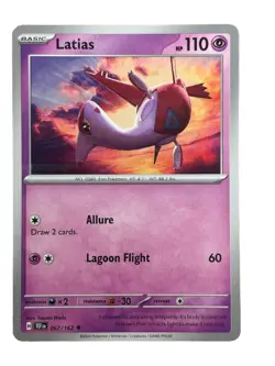 New: 2024 Pokemon TCG Latias 067 Sv05: Temporal Forces Regular Uncommon - Image 1