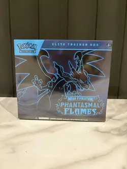 ✅Pokemon TCG Mega Evolution Phantasmal Flames ETB New & Sealed In Hand💥 - Image 1