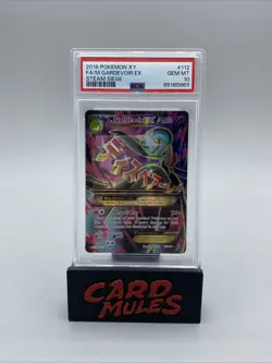 2016 Pokemon M Gardevoir Ex Steam Siege Xy Psa 10 Full Art #112 Mega - Image 1