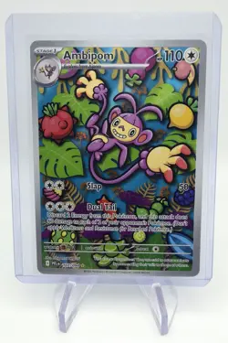 Ambipom 107/094 Me02: Phantasmal Flames Holo - Pokemon - Image 1