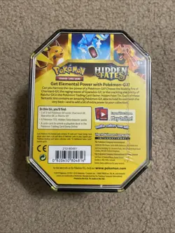 Pokemon TCG Hidden Fates Tin Charizard GX Factory Sealed Spanish - Image 3