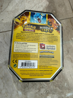 Pokemon TCG Hidden Fates Gyarados GX tin - 4 Sealed Packs NEW 820650804816 - Image 3